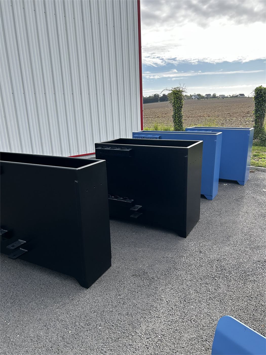 Masse agricole CMA — chape de traction arrière et logements outils — vue 5